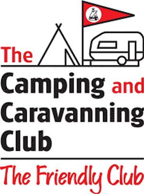 Camping and caravanning logo