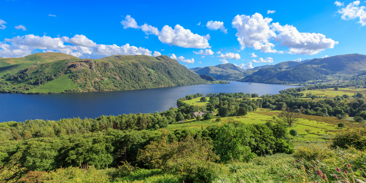Picture of Ullswater Lake in the Lake District