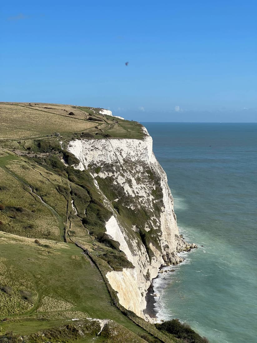 Where are the white cliffs of Dover