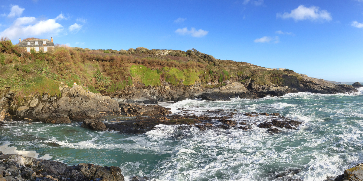 Picture of Prussia Cove in Cornwall