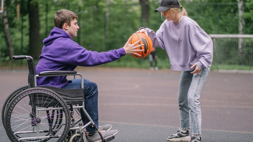 Wheelchair basketball sport is for all
